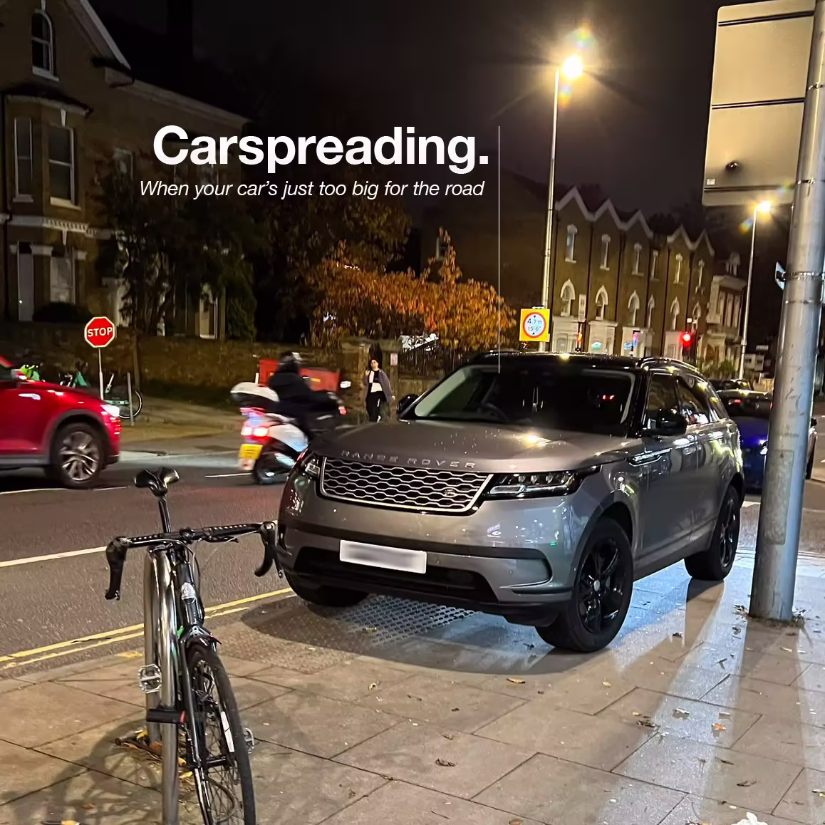 Carspreading example